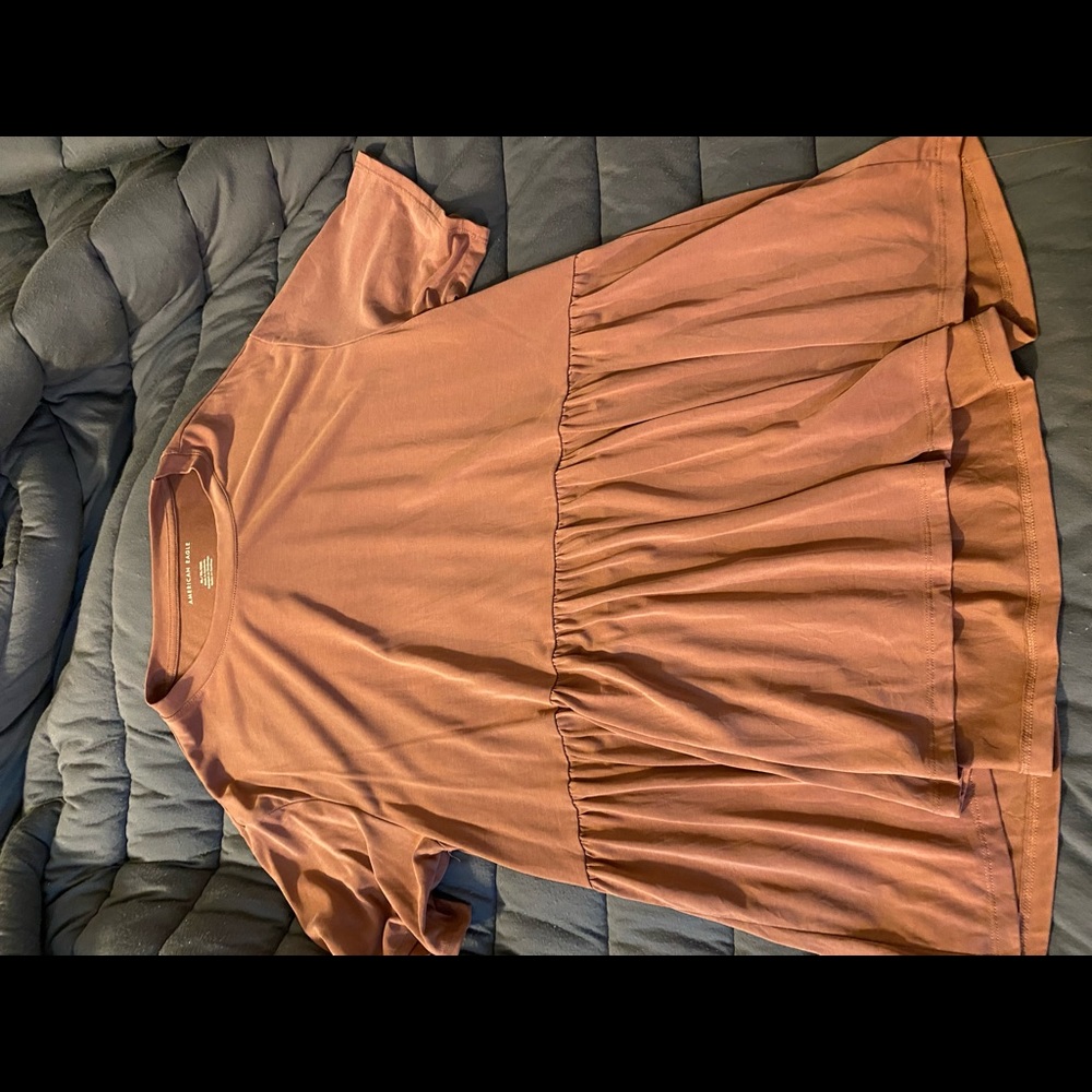 American eagle peplum top